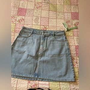 Frank and Oak Denim Skirt